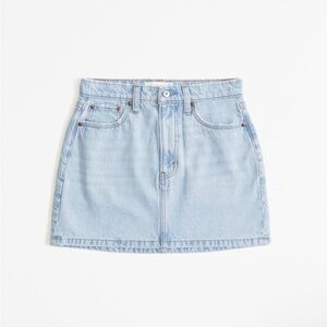 Abercrombie & Fitch Denim Mini Skirt